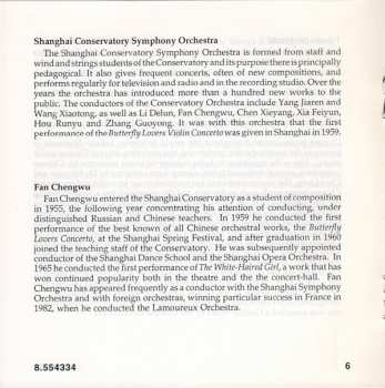 CD Takako Nishizaki: The Butterfly Lovers / Parting Of The Newly Wedded / Love In Spring / Street Musician