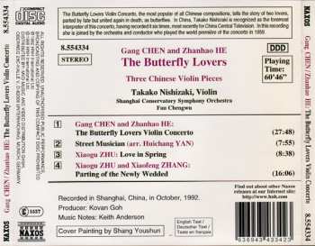 CD Takako Nishizaki: The Butterfly Lovers / Parting Of The Newly Wedded / Love In Spring / Street Musician