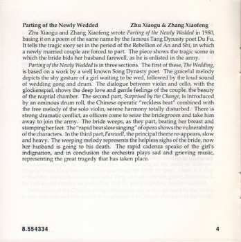 CD Takako Nishizaki: The Butterfly Lovers / Parting Of The Newly Wedded / Love In Spring / Street Musician