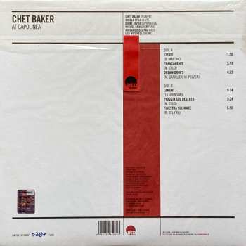 LP Chet Baker: At Capolinea LTD | NUM