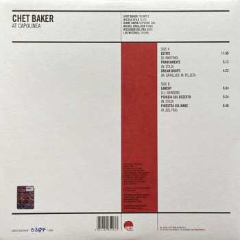 LP Chet Baker: At Capolinea LTD | NUM