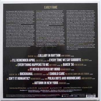 LP Chet Baker: Early Chet (Chet Baker In Germany 1955-1959)
