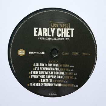 LP Chet Baker: Early Chet (Chet Baker In Germany 1955-1959)