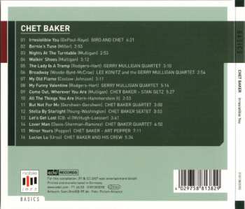 CD Chet Baker: Irresistible You