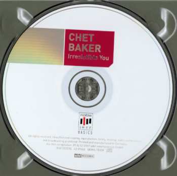 CD Chet Baker: Irresistible You