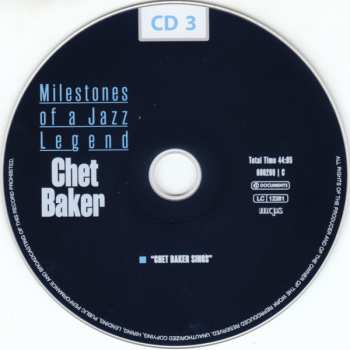 10CD/Caja Chet Baker: Milestones Of A Jazz Legend