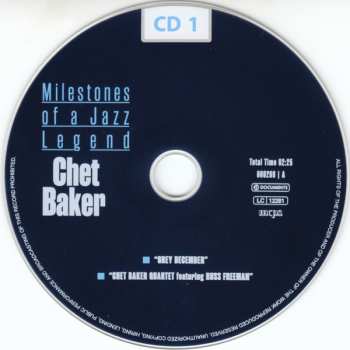 10CD/Caja Chet Baker: Milestones Of A Jazz Legend