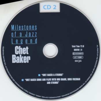10CD/Caja Chet Baker: Milestones Of A Jazz Legend