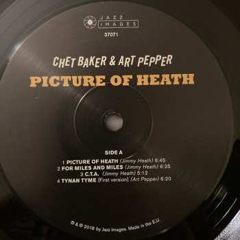 LP Chet Baker: Picture of Heath DLX | LTD | PIC