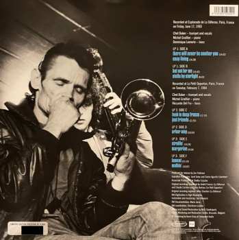 3LP Chet Baker Trio: Live In Paris: The Radio France Recordings 1983-1984 DLX | LTD | NUM