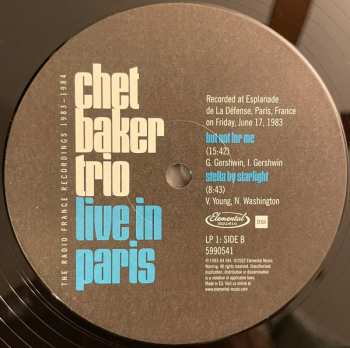 3LP Chet Baker Trio: Live In Paris: The Radio France Recordings 1983-1984 DLX | LTD | NUM