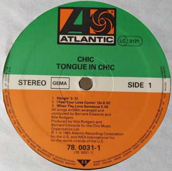 LP Chic: Tongue In Chic