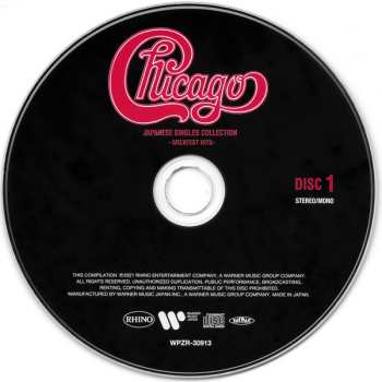 2CD/DVD Chicago: Japanese Singles Collection-Greatest Hits