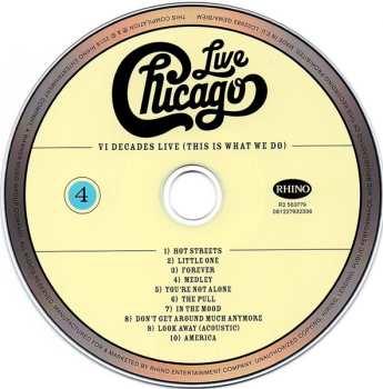 4CD/DVD/Caja Chicago: Live VI Decades Live (This Is What We Do)