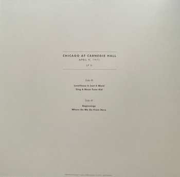 3LP/Caja Chicago: At Carnegie Hall - April 9, 1971 LTD