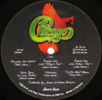 LP Chicago: Chicago VIII