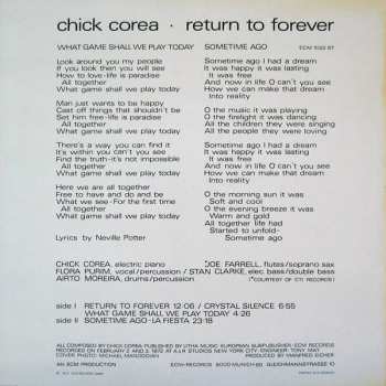 CD Chick Corea: Return To Forever