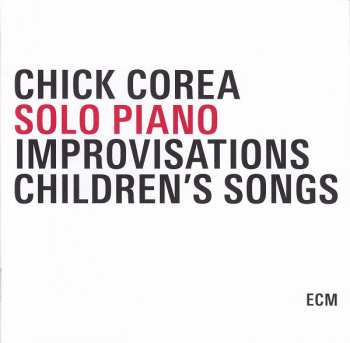 3CD/Caja Chick Corea: Solo Piano