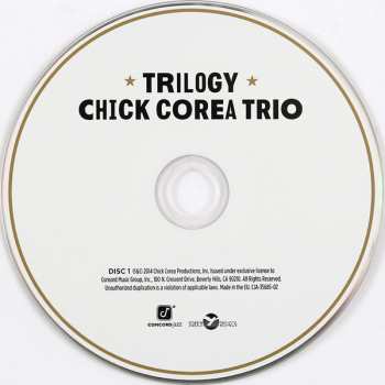 3CD Chick Corea Trio: Trilogy