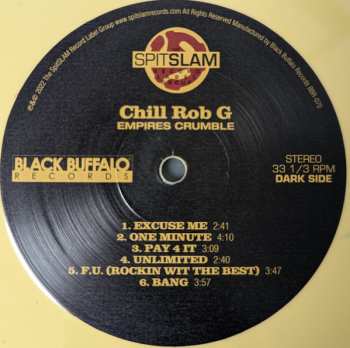 LP Chill Rob G: Empires Crumble CLR