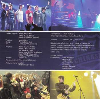 CD/DVD Chinaski: Když Chinaski Tak Naživo