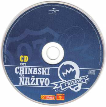 CD/DVD Chinaski: Když Chinaski Tak Naživo