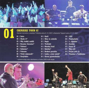 CD/DVD Chinaski: Když Chinaski Tak Naživo