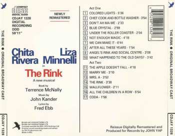 CD Liza Minnelli: The Rink: A New Musical (Original Broadway Cast)