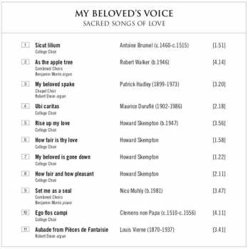 CD Choir Of Jesus College Cambridge: My Beloved's Voice (Sacred Songs Of Love)
