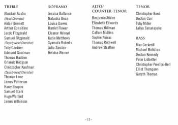 CD Choir Of Jesus College Cambridge: My Beloved's Voice (Sacred Songs Of Love)