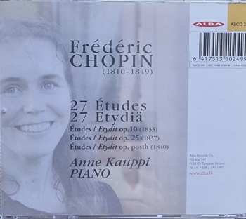 CD Frédéric Chopin: 27 Etudes