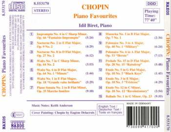 CD Frédéric Chopin: Piano Favourites