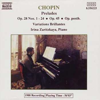 CD Frédéric Chopin: Preludes / Variations Brilliantes