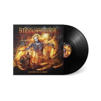LP Chris Bohltendahl's Steelhammer: Reborn In Flames (ltd.black Lp)