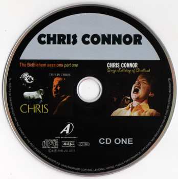 2CD Chris Connor: Four Classic Albums Plus