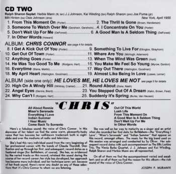 2CD Chris Connor: Four Classic Albums Plus
