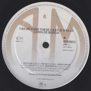 LP Chris de Burgh: Far Beyond These Castle Walls