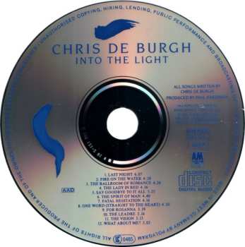 CD Chris de Burgh: Into The Light