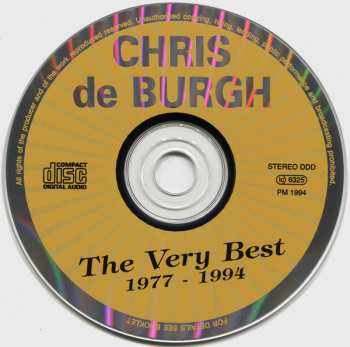 CD Chris de Burgh: The Very Best 1977-1994