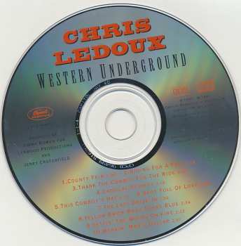 CD Chris LeDoux: Western Underground