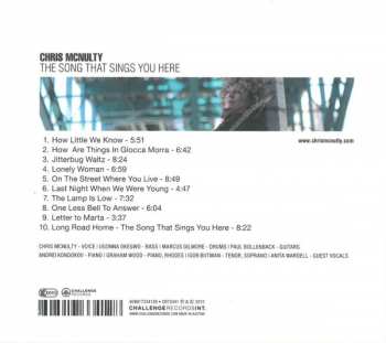 CD Chris McNulty: The Song That Sings You Here