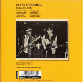 CD Chris Spedding: Friday The 13th DIGI