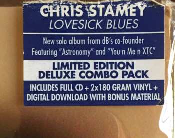 2LP/CD Chris Stamey: Lovesick Blues DLX | LTD