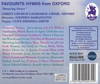 CD The Choir Of Christ Church Cathedral: Favourite Hymns From Oxford (Amazing Grace)