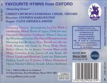 CD The Choir Of Christ Church Cathedral: Favourite Hymns From Oxford (Amazing Grace)