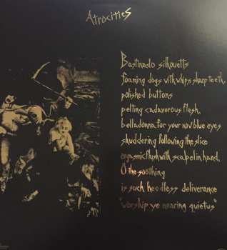 LP Christian Death: Atrocities LTD
