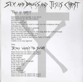 CD Christian Death: Sex And Drugs And Jesus Christ