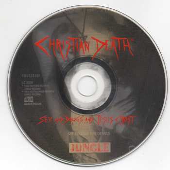 CD Christian Death: Sex And Drugs And Jesus Christ