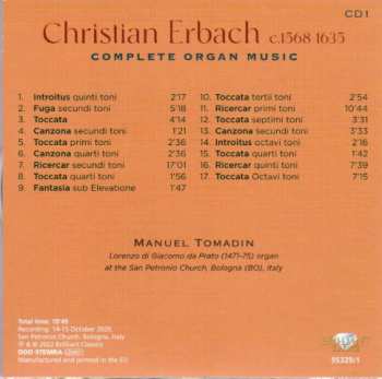 9CD/Caja Manuel Tomadin: Complete Organ Music