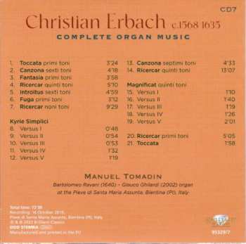 9CD/Caja Manuel Tomadin: Complete Organ Music